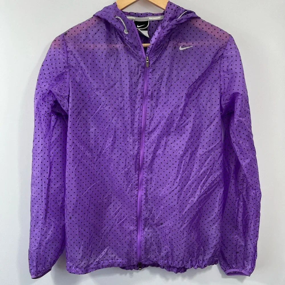 Nike Purple Packable Jacket - Picture 1 of 5